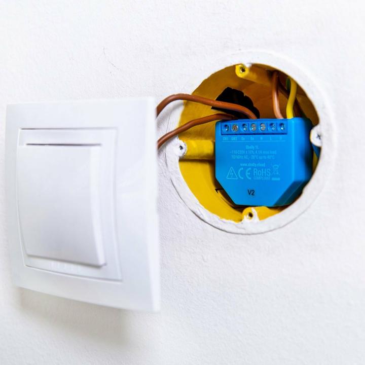 Produktbild Shelly WLAN-Schaltaktor 1L WiFi-Relais