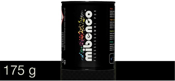 Actual product image mibenco liquid gum pure 175g clear matt