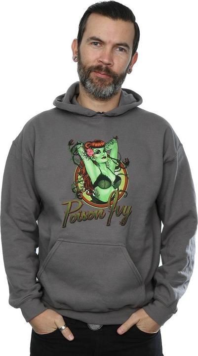 Actual product image Mens DC Bombshells Poison Ivy Badge Hoodie (M)