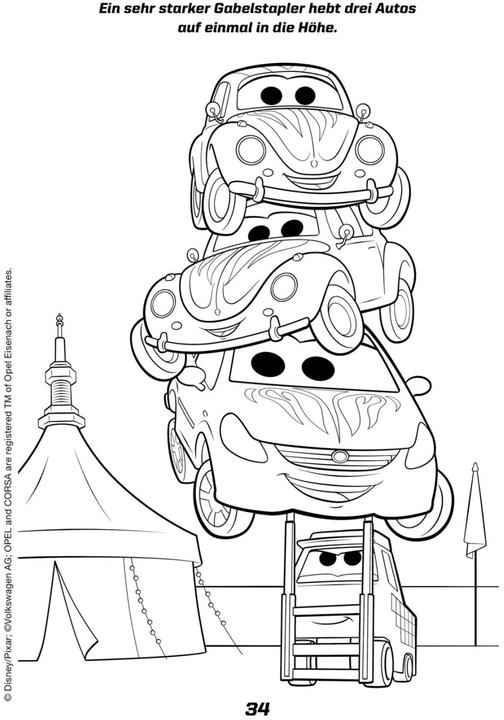 Immagine prodotto Disney Cars on the road: divertimento a ritmo serrato con la pittura