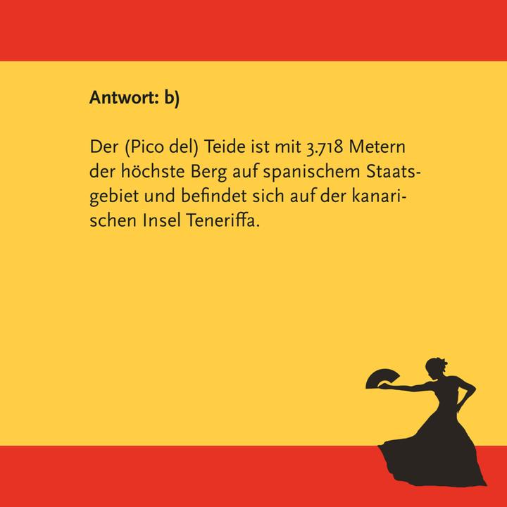 Produktbild Das Spanien-Quiz (Deutsch)