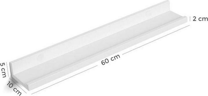 Productafbeelding Songmics Wandplank (60 x 10 x 5 cm)