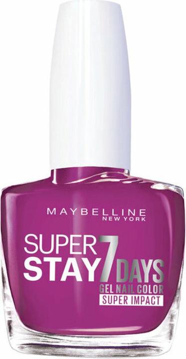Actual product image Maybelline New York Maybelline Forever Strong Ultra Lasting Nail Polish #886-fuchsia (#886-fuchsia, Colour paint)