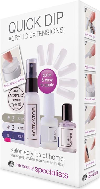 Actual product image Rio Artificial fingernail set Quick Dip
