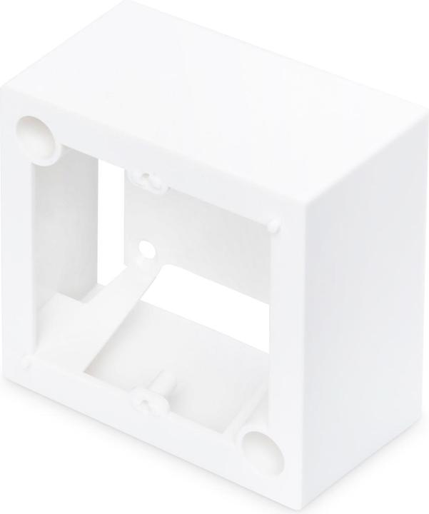 Digitus Aufputzrahmen für Keystone Leerdosen 80x80 mm, Französischer Typ