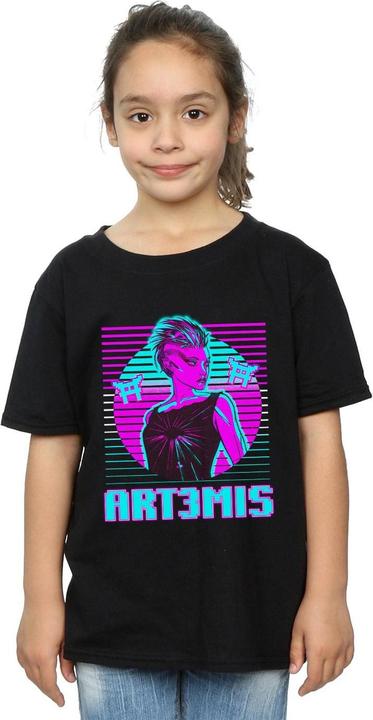 Actual product image Ready Player One - T-shirt NEON ART3MIS - Fille (140, 146)