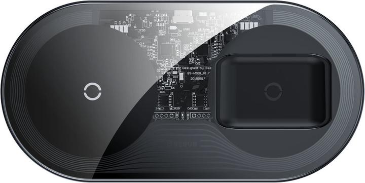 Actual product image Baseus Simple 2in1 Wireless Charger Pro Edition (15 W)