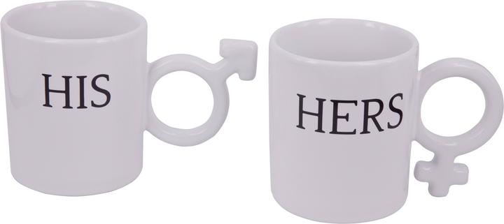 Mugs Tassen-Set "His & Hers" (600 ml, 2 x)