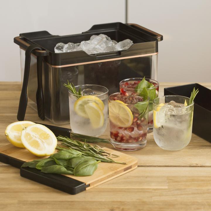 Produktbild Soiree Tragbare Cocktail-Bar "Gin Station" (Cocktail Set)