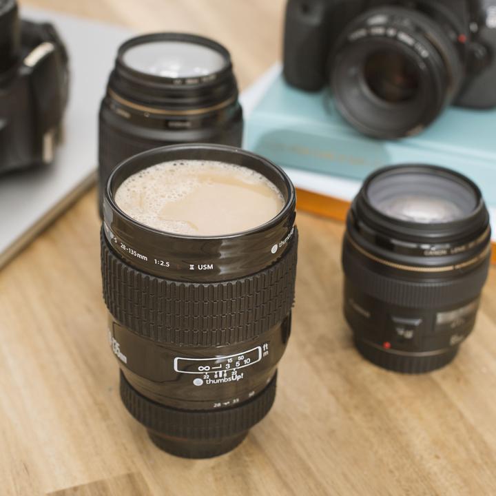 Produktbild Mugs Keramik-Trinkbecher, Kameraobjektiv (400 ml, 1 x)