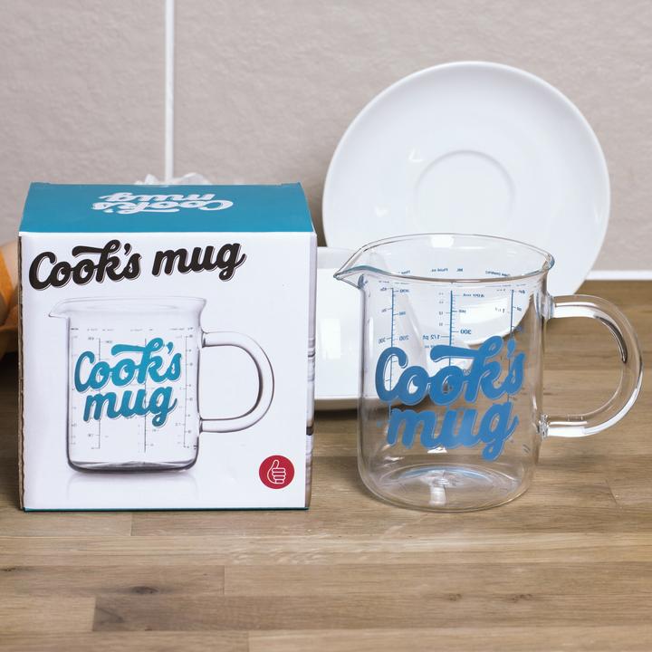Produktbild Mugs Tasse "Cooks Mug" - Messbecher 500ml mit Skala (500 ml)