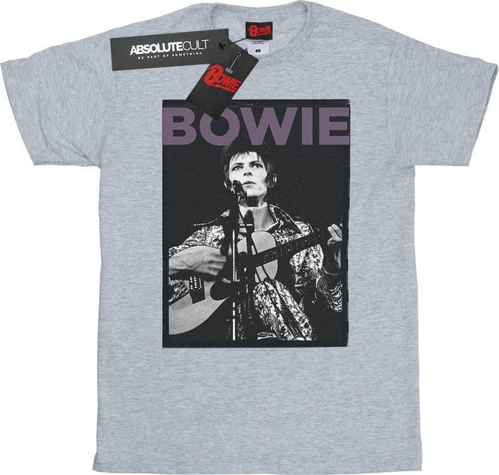Immagine prodotto David Bowie Rock Poster Maglietta Ampia Donna (L)