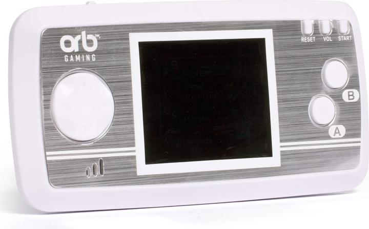 Produktbild ORB - Retro Konsole Handheld V2 weiss - inkl. 240x 8-Bit Spielen