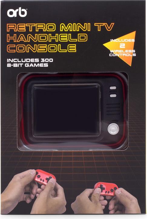 Produktbild ORB Retro Konsole Mini TV mit 2 Funk-Controller