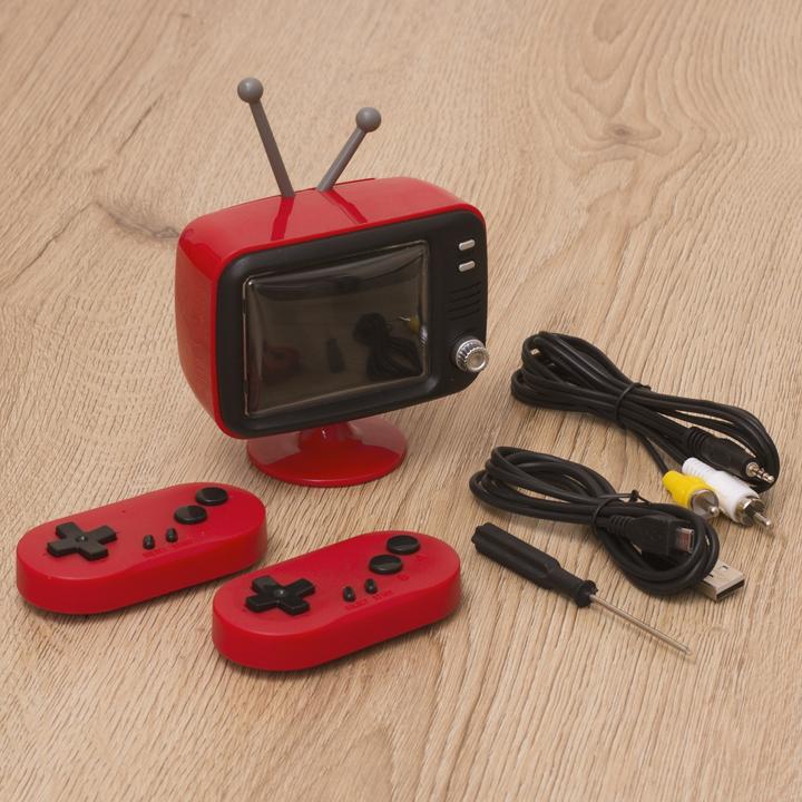 Produktbild ORB Retro Konsole Mini TV mit 2 Funk-Controller