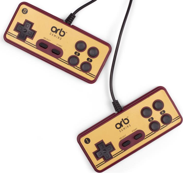 Actual product image ORB - Retro Konsole Video Game System inkl. 401x 8-Bit Spielen