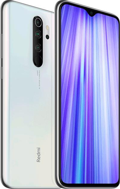 Produktbild Xiaomi Redmi Note 8 Pro (128 GB, Pearl White, 6.53", Hybrid Dual SIM, 64 Mpx, 4G)