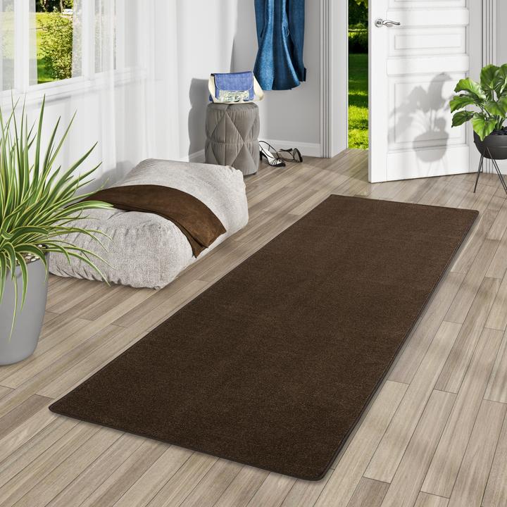 Produktbild Snapstyle Hochflor Velours Läufer Teppich Luna (80 x 320 cm)
