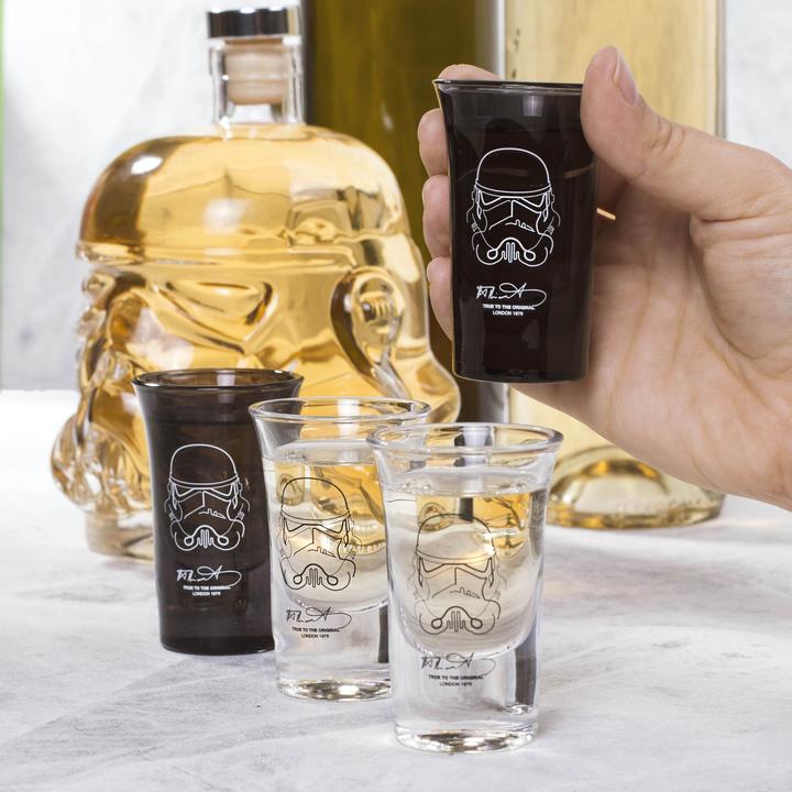 Actual product image Original Stormtrooper Shot Gläser (4er Set) (0.30 dl, 4 x, Shot glass)