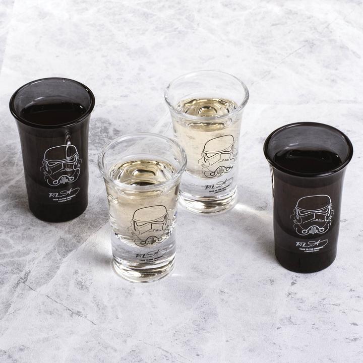 Actual product image Original Stormtrooper Shot Gläser (4er Set) (0.30 dl, 4 x, Shot glass)