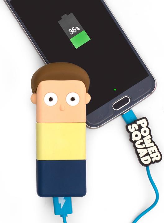 Actual product image PowerSquad Powerbank CN "Morty" - Cartoon Network (2500 mAh, 9.25 Wh)