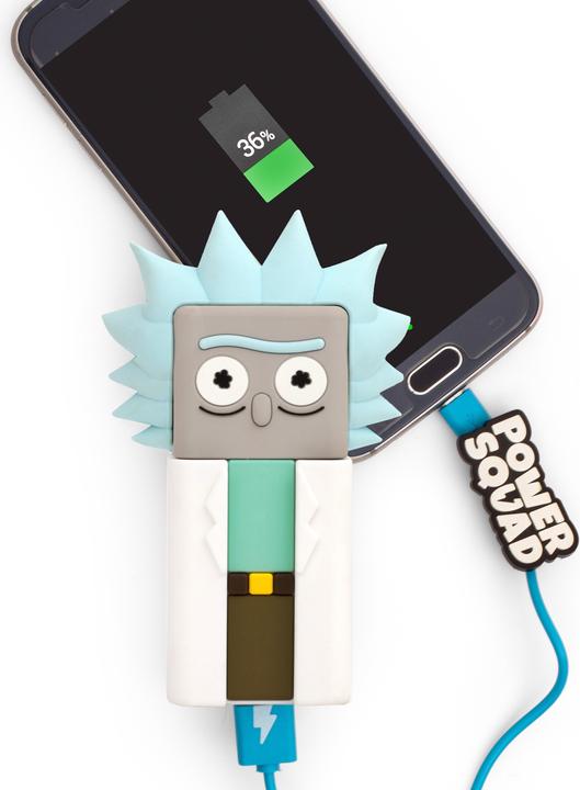 Image du produit PowerSquad Powerbank CN "Rick" - Cartoon Network (2500 mAh, 9.25 Wh)