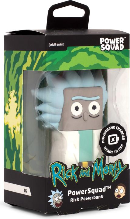 Image du produit PowerSquad Powerbank CN "Rick" - Cartoon Network (2500 mAh, 9.25 Wh)