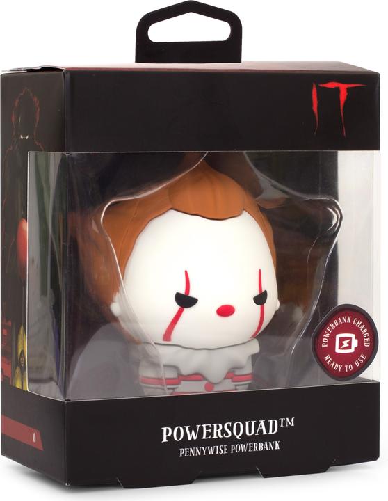 Produktbild PowerSquad Powerbank WB "Pennywise" - Warner Bros. (2500 mAh, 9.25 Wh)