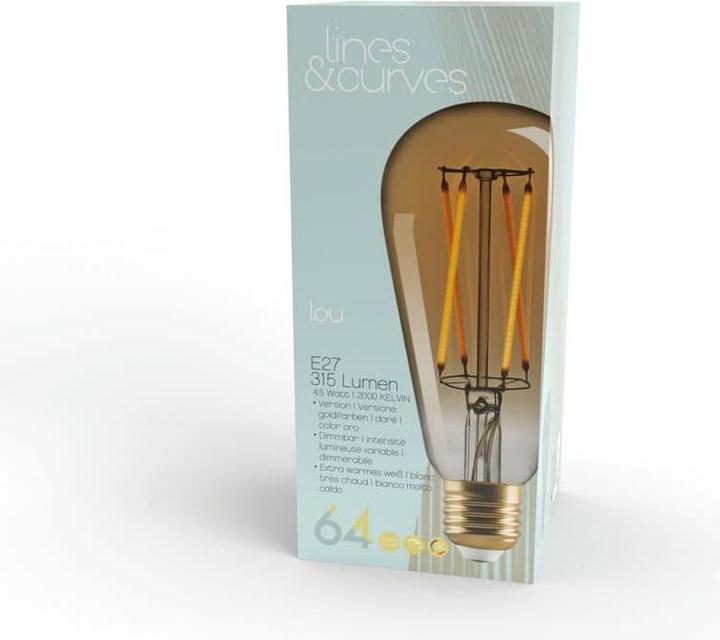 Actual product image micasa Led E27 4.5W (E27, 4 W, 315 lm, 1 x, G)