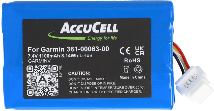 Immagine prodotto AccuCell Akku Garmin 361-00063-00, Garmin Motorrad BMW Navigator