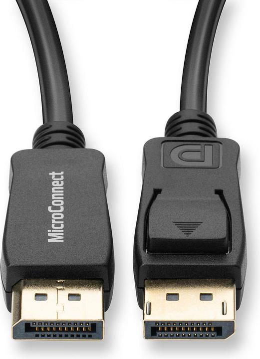 Image du produit MicroConnect 4K DisplayPort 1.2 Cable 1m Displayport version 1.2 (1 m, DisplayPort)