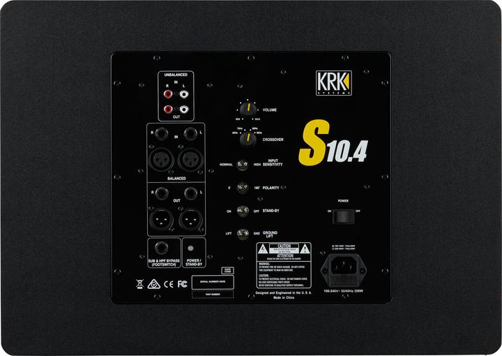 Produktbild KRK S10.4 (Subwoofer aktiv, 1 Stk., 1x 160 W)