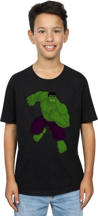 Actual product image Boys Hulk Pose T-Shirt (140, 146)