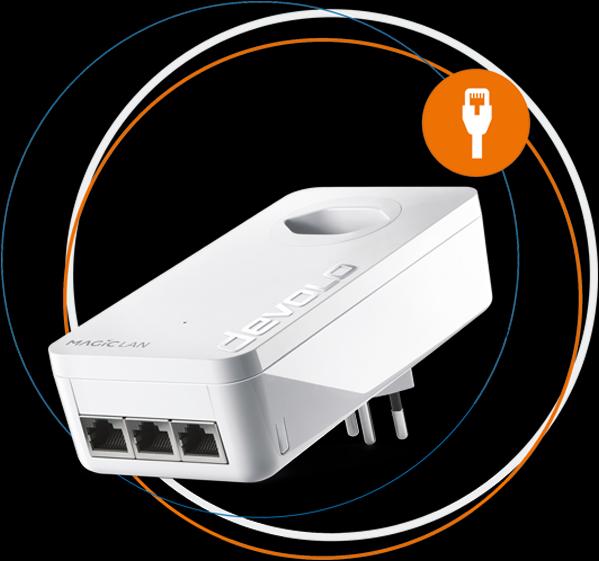 Actual product image Devolo Magic 2 LAN triple (2400 Mbit/s)