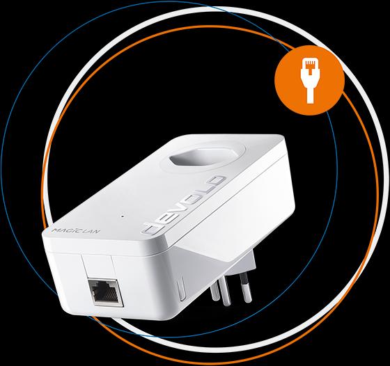 Image du produit Devolo Magic 2 LAN Extension 1-1-1-1 (2400 Mbit/s)