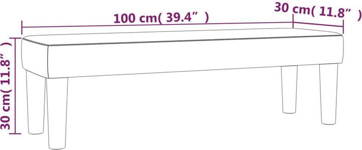Actual product image VidaXL Afimia (100 cm)
