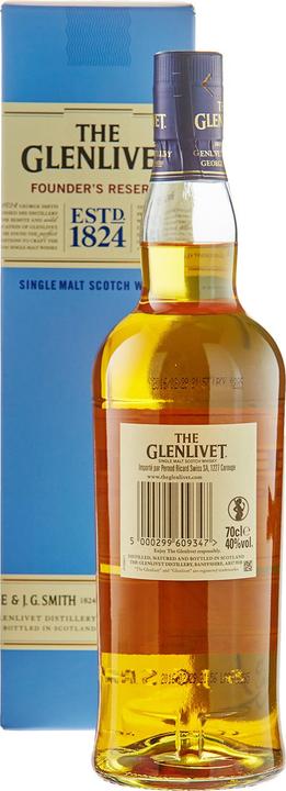 Actual product image The Glenlivet Founders Reserve (Single Malt, Scotch whisky, 1 x 70 cl)