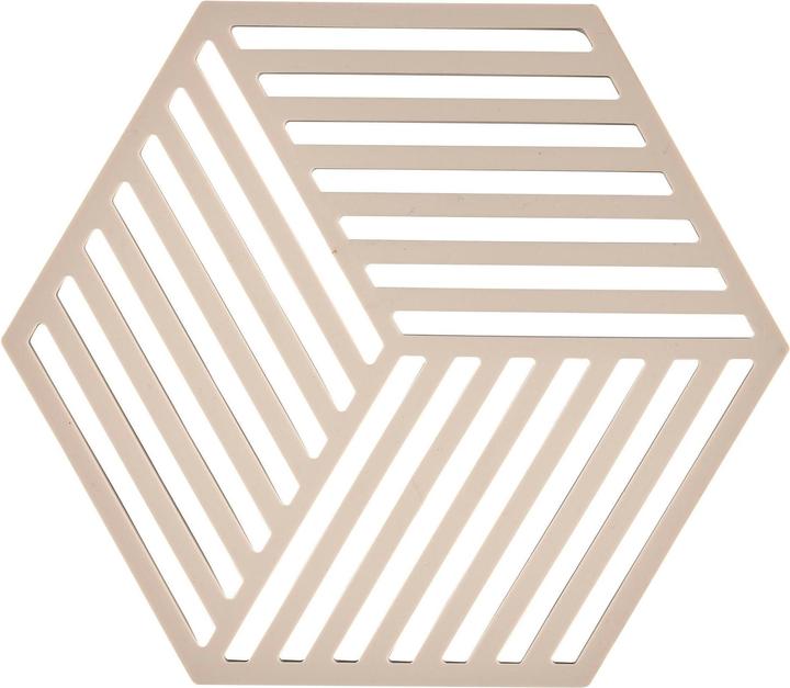 Zone Denmark Dessous de verre Hexagone Beige (1 x, Dessous de poêle)