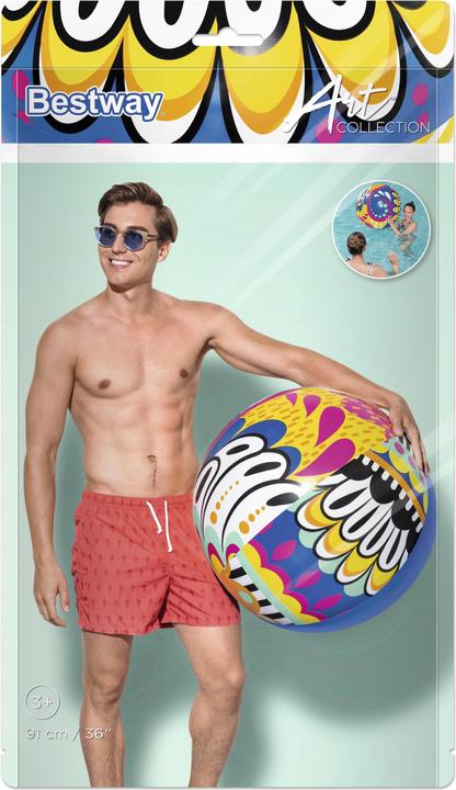 Actual product image Bestway Inflatable beach ball