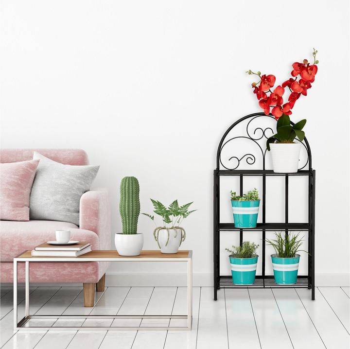 Image du produit Relaxdays Étagère à fleurs