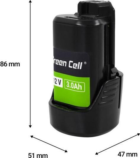 Image du produit GreenCell PTBO12V3 batterie / chargeur d'outil sans fil (12 V)