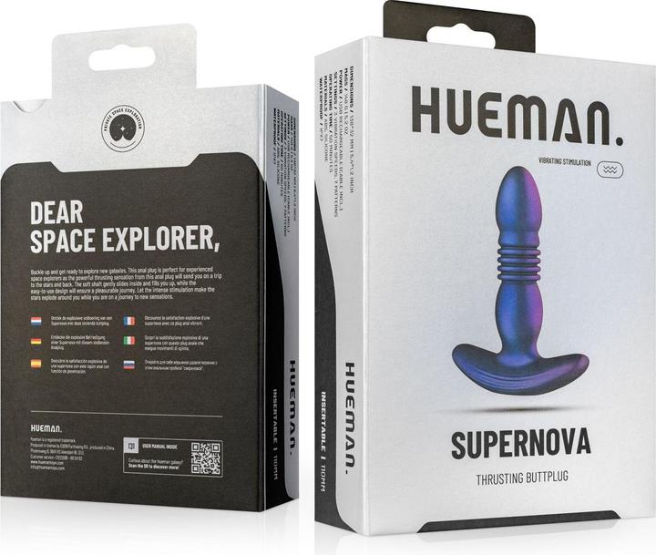 Produktbild Hueman Stossender Buttplug
