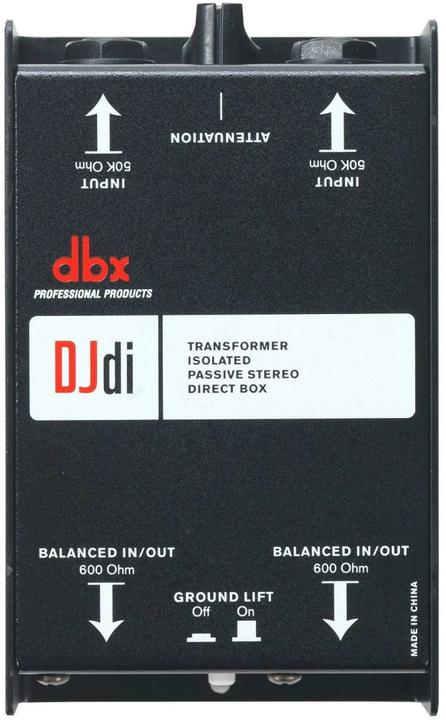 Immagine prodotto Dbx DJDI, DI Box passivo