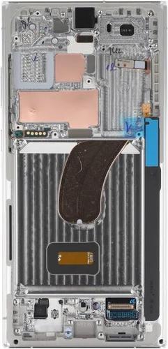 Immagine prodotto Samsung Galaxy S23 Ultra S918B LCD Blue Lime, mit Rahmen neu, original (Display)