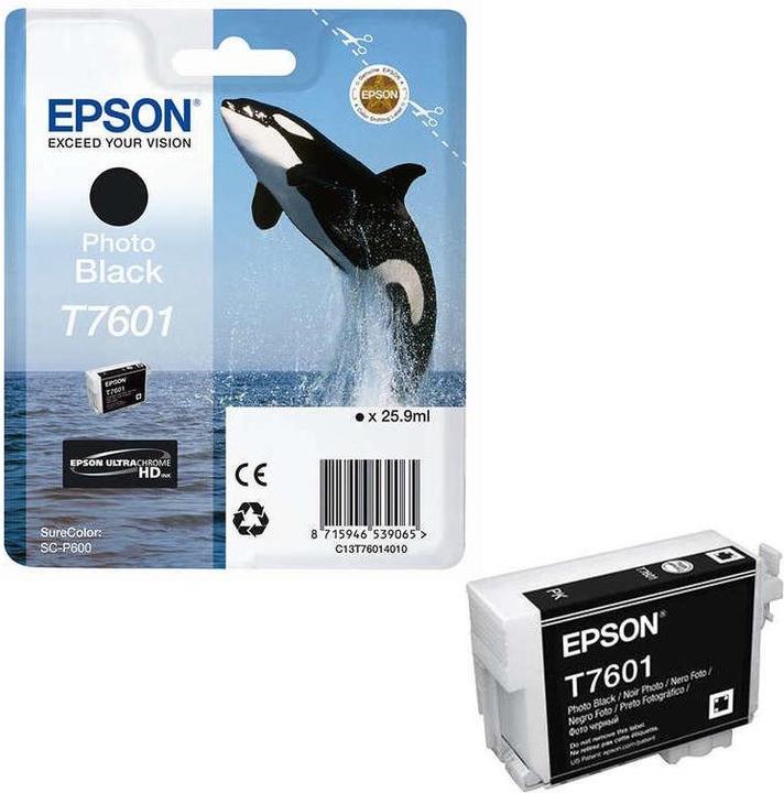 Produktbild Epson T7601 Ultra Chrome HD (PBK)