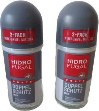 Actual product image Hidrofugal Hidro Fugal Men Deodorant Roller Double Protection 50ml (Roll-on, 50 ml)