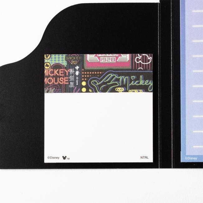 Actual product image Disney Store - China Town Pata Pata Memo (Neon Mickey Minnie) - Notebook