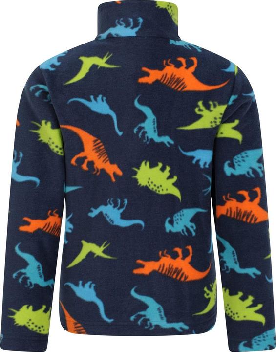 Immagine prodotto Mountain Warehouse Pursuit Felpa in Pile Scheletro di Dinosauro Mezza Cerniera Bambini (158)