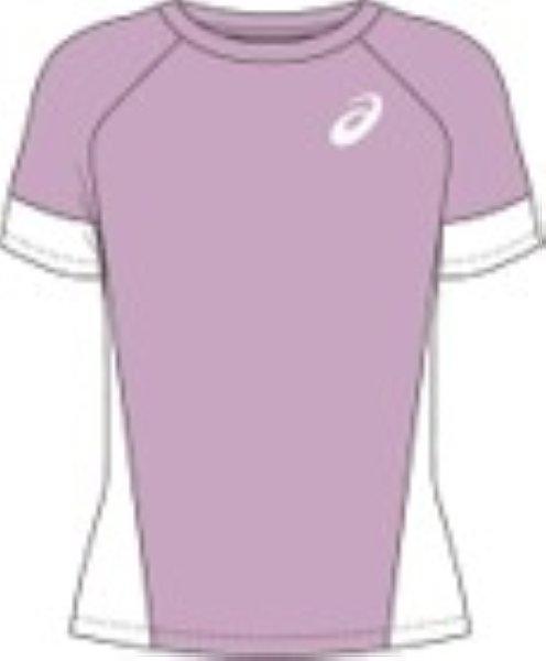 ASICS Performance Asics Tennis Ss Top Light Ube/White Girl