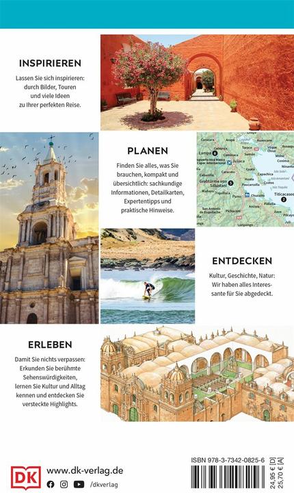 Immagine prodotto DK Vis a Vis Peru (Tedesco, DK Verlag Viaggi, 2024)
